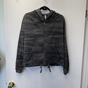 z supply camo zip up hoodie